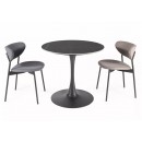 Стол обеденный SIGNAL ESPERO черный мат/черный мат 80